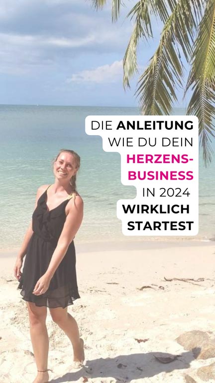 Die einfachste Methode dein eigenes Business als Frau in 2024 WIRKLICH zu starten!